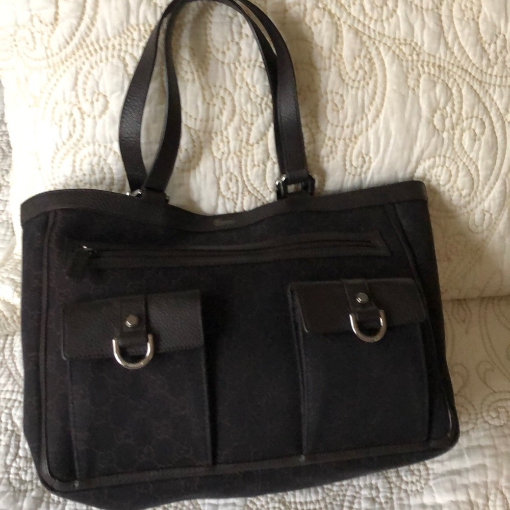 Authentic Gucci GG Monogram shoulder bag